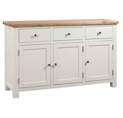 Dorset Painted 3 Door Large Sideboard